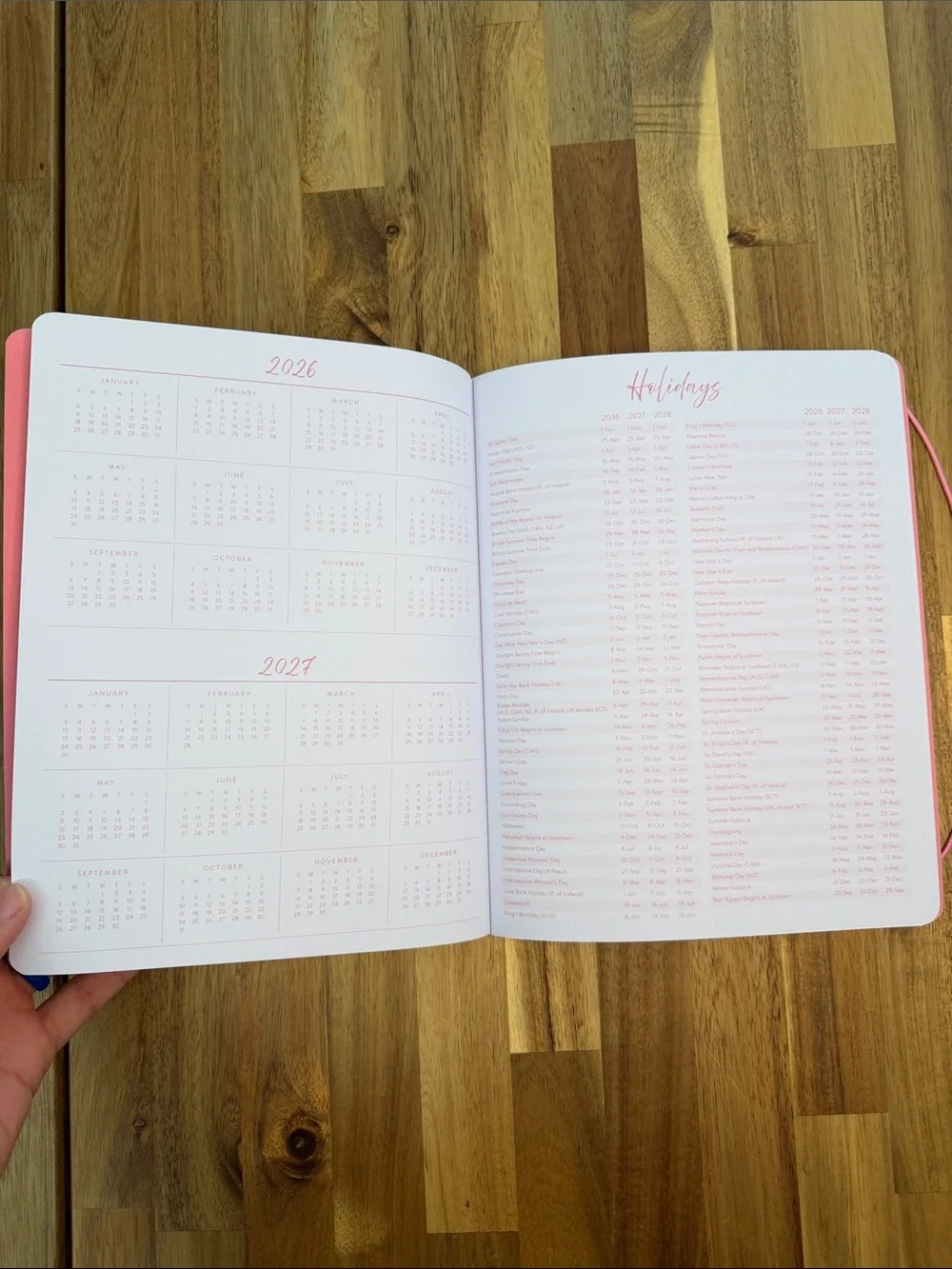 NWT Orange Circle Studio 17-Month Monthly Planner